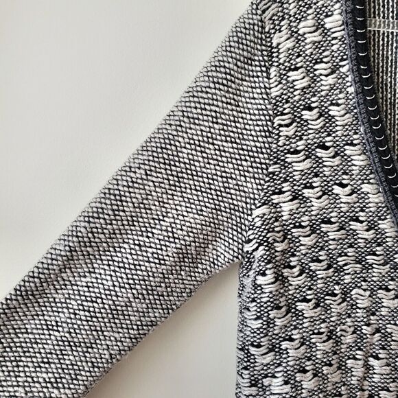 Women Gray Soft Chunky Cardigan Sweater XL Neutral Cozy Career Casual Warm - Picture 4 of 11